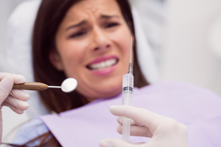 symptoms of dental fear albury